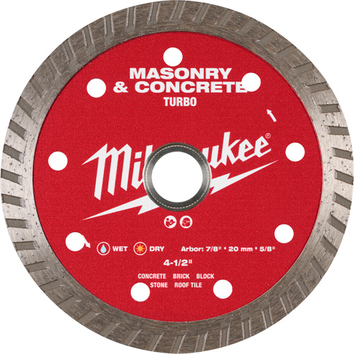 Turbo Masonry & Concrete Diamond Blade Haskins Industrial Inc.