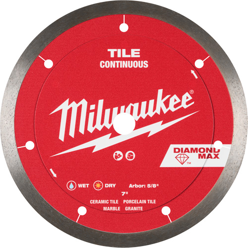 DIAMOND MAX Continuous Tile Diamond Blade Haskins Industrial Inc.