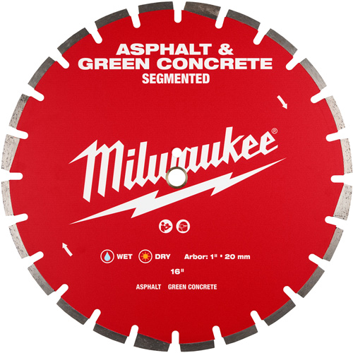 Asphalt & Green Concrete Segmented Diamond Blade Haskins Industrial Inc.