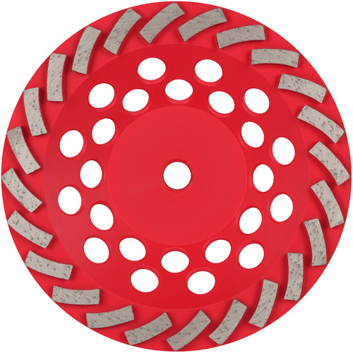 Meule boisseau diamant&eacute;e &agrave; 24 segments Turbo DIAMOND MAX Haskins Industrial Inc.