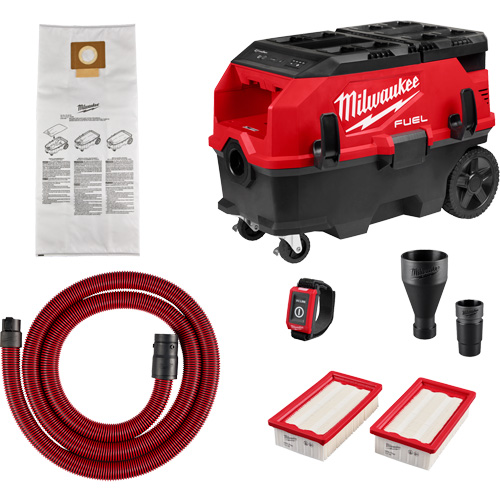 M18 FUEL 9 Gallon Dual Battery Dust Extractor with PACKOUT Compatibility and VACLINK Kit, 27-3/4" x 19" Haskins Industrial Inc.