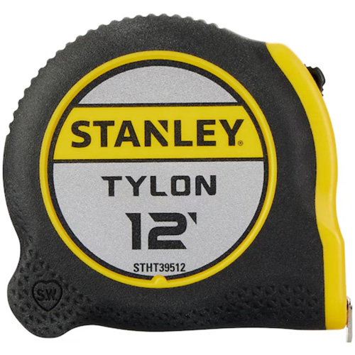 Ruban &agrave; mesurer Tylon, 12', Marques de goujon Imp&eacute;rial Haskins Industrial Inc.