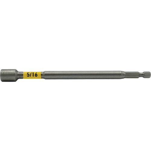 Impactech&reg; Nut Driver, 5/16" Tip, 1/4" Drive, 6" L, Magnetic Haskins Industrial Inc.