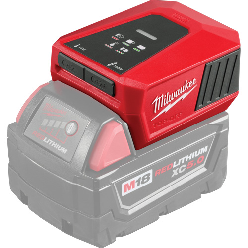 M18 TOP-OFF Charger & Power Supply, 18 V, Lithium-Ion Haskins Industrial Inc.