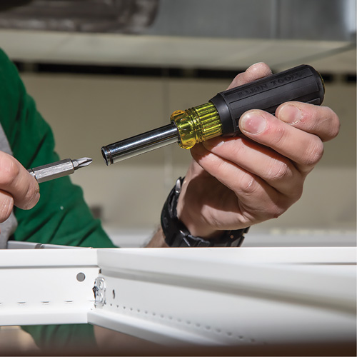 11-in-1 Magnetic Screwdriver / Nut Driver, Cushion Grip Handle Haskins Industrial Inc.