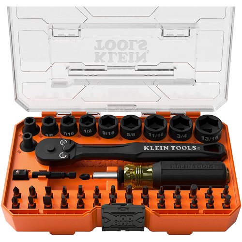 43-Piece ProFlex Impact Driver Bit and Socket Set Haskins Industrial Inc.