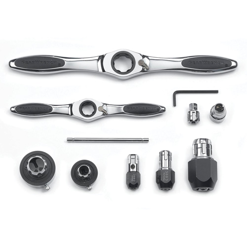 Jeu d'accessoires pour tarauds &agrave; cliquet et fili&egrave;res, 11 Morcea Haskins Industrial Inc.