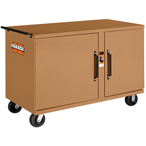 Model 58 heavy-Duty Rolling Workbench with Padlock, 54-1/4" W x 37-3/10" H x 26" D Haskins Industrial Inc.
