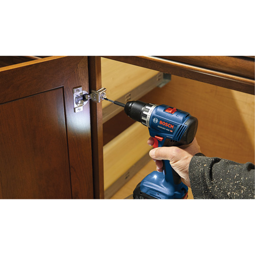 Trousse perceuse-visseuse compacte sans balais, Lithium-ion, 18 V, Mandrin 1/2", Couple 400 lb-po Haskins Industrial Inc.