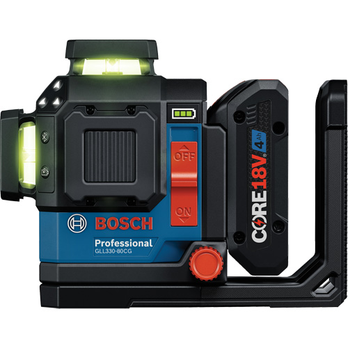 360 Connected Green-Beam Three-Plane Leveling and Alignment Laser Haskins Industrial Inc.