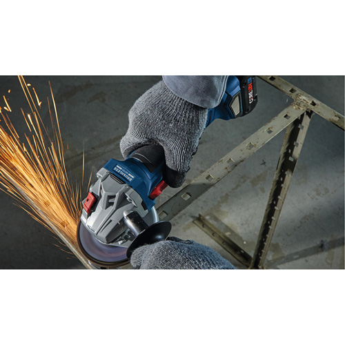 Brushless Angle Grinder with Slide Switch, 4-1/2" Wheel, 18 V Haskins Industrial Inc.