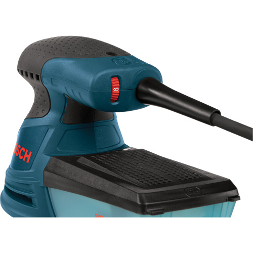 Palm Random Orbit Sander/Polisher, 5" Sand Paper, 2.5 A, 120 V Haskins Industrial Inc.