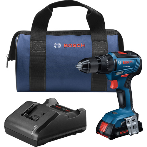 EC Brushless 1/2 In. Hammer Drill/Driver Kit, 1/2" Chuck, 18 V Haskins Industrial Inc.
