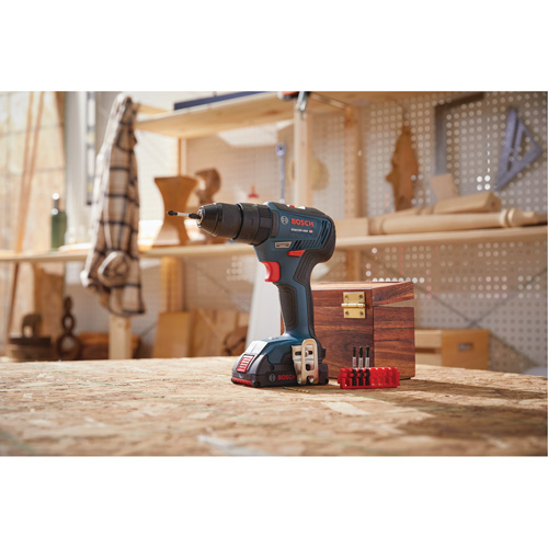 EC Brushless 1/2 In. Hammer Drill/Driver Kit, 1/2" Chuck, 18 V Haskins Industrial Inc.