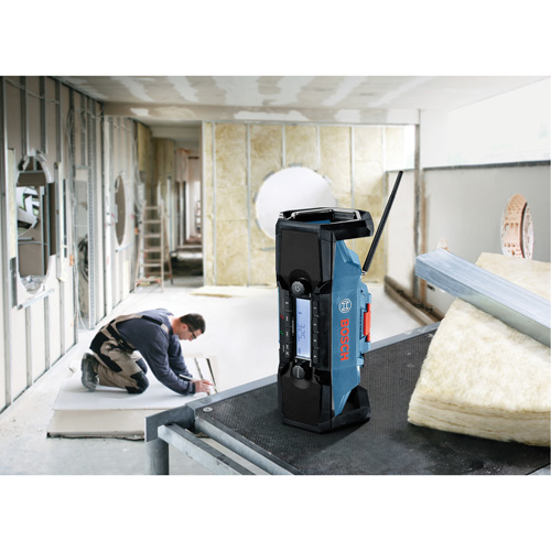 Compact Jobsite Radio with Bluetooth&reg; 5.0, Lithium-Ion, 18 V Haskins Industrial Inc.
