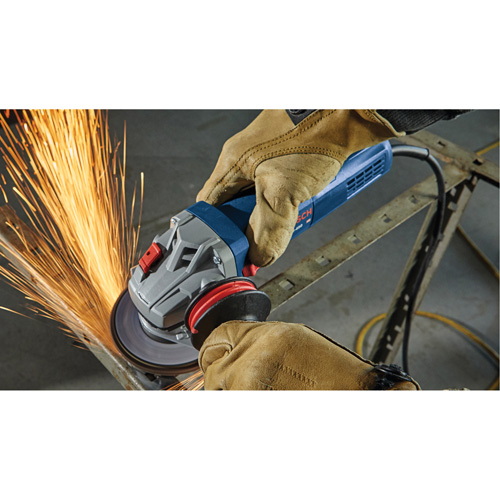 Ergonomic Angle Grinder, 4-1/2", 120 V, 10 A, 11000 RPM Haskins Industrial Inc.