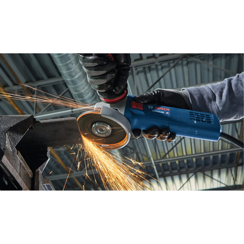 Ergonomic Angle Grinder, 4-1/2", 120 V, 10 A, 11000 RPM Haskins Industrial Inc.