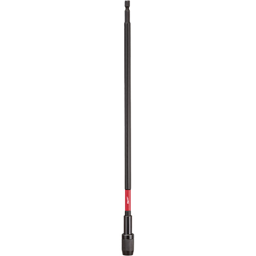 Porte-embout verrouillable SHOCKWAVE pour outil &agrave; percussion, Diam&egrave;tre max. de 1/4", Longeur de 12" Haskins Industrial Inc.