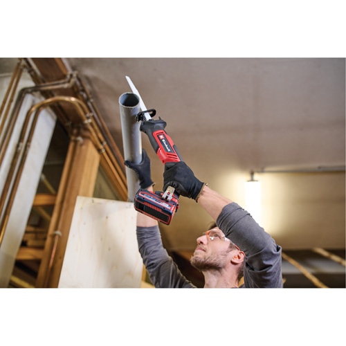 Cordless Compact One-Handed Reciprocating Saw (Tool Only), 18 V, Lithium-Ion Battery, 0-3000 SPM Haskins Industrial Inc.