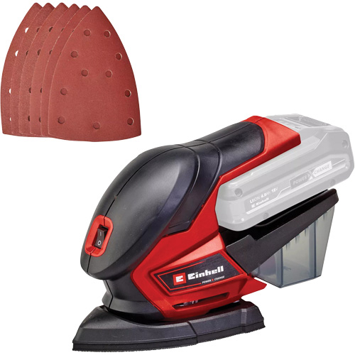 Cordless Palm Detail Sander (Tool Only) Haskins Industrial Inc.