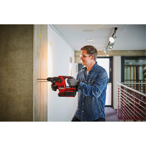 Professional SDS-Plus Cordless Rotary Hammer (Tool Only), 36 V, 1", 2.3 ft-lbs, 0-1100 RPM Haskins Industrial Inc.