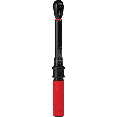 Torque Wrench, Click, 1/4" Square Drive, 4.5 - 22.6 N.m/40 - 200 in-lbs Haskins Industrial Inc.