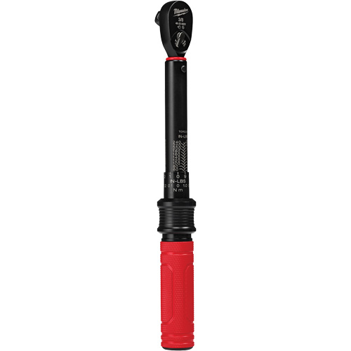 Cl&eacute; dynamom&eacute;trique, &agrave; cliquer, Entraînement 3/8" carr&eacute;, 5,6 - 28,2 Nm/50 - 250 lb-po Haskins Industrial Inc.