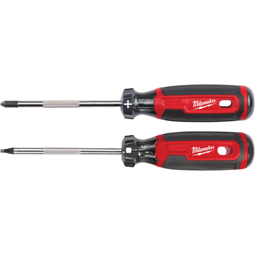 Cushion Grip Screwdriver Set, 2 Pcs. Haskins Industrial Inc.