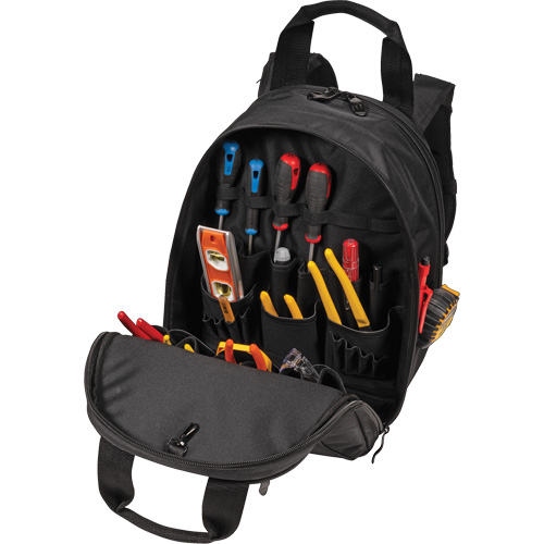 Sacs &agrave; dos Phantom pour outils &agrave; 36 poches, 11" lo x 14-1/2" la, Noir, Balistique/Polyester Haskins Industrial Inc.