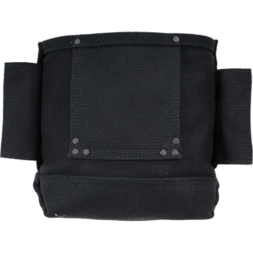 Phantom Collection Nut & Bolt Bag with 2 Sleeves, Canvas, 3 Pockets, Black Haskins Industrial Inc.
