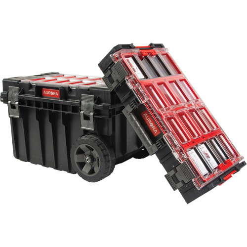 2-Piece Arx&reg; Rolling Tool Chest Set, 23-4/5" x 16" x 20-3/5", Black Haskins Industrial Inc.