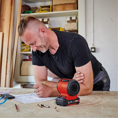 TC-SR 18 Li BT Cordless Bluetooth Speaker (Tool Only), Lithium-Ion, 18 V Haskins Industrial Inc.