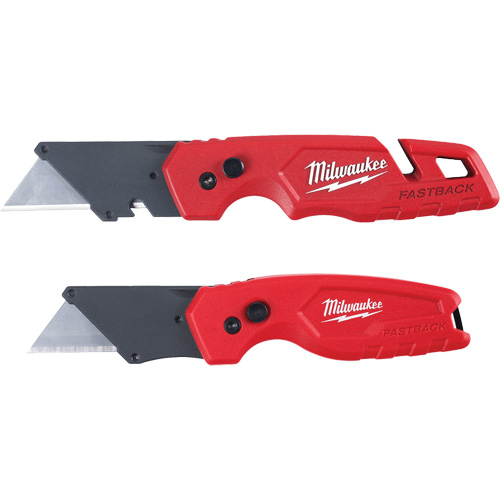Jeu de couteaux utilitaires pliants FASTBACK 2 mcx, poign&eacute;e en Plastique Haskins Industrial Inc.