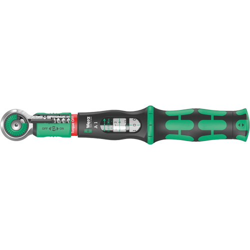 Cl&eacute; dynamom&eacute;trique Safe-Torque A 1, &agrave; cliquer, Entraînement 1/4" carr&eacute;, 2 - 9 lb-pi Haskins Industrial Inc.