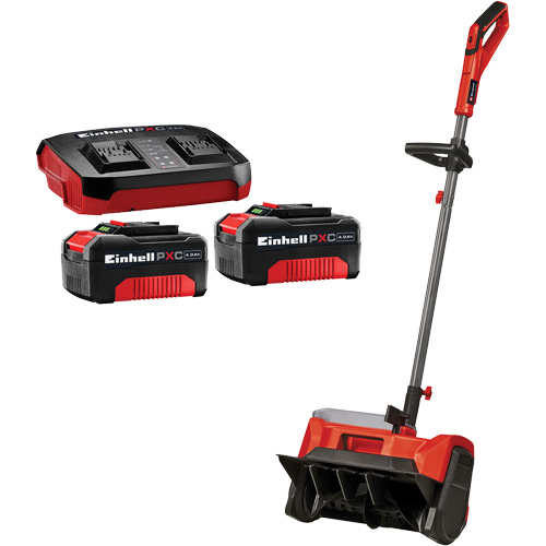 36V Cordless Snow Shovel Kit with Batteries and Charger, 16" (40.64 cm) Wide Haskins Industrial Inc.