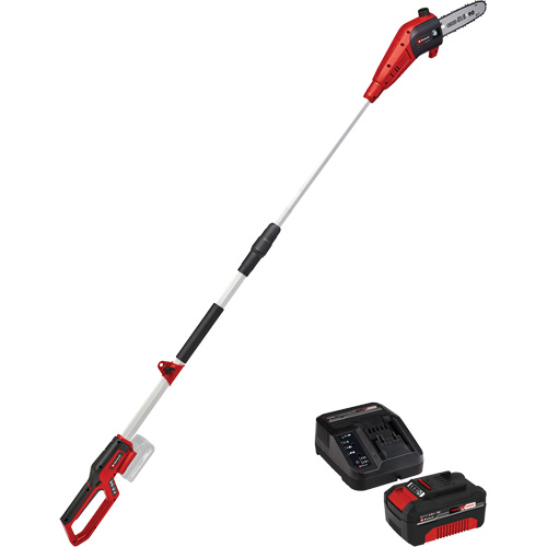 Cordless Pole Chain Saw with 4Ah Battery & Charger Starter Kit Haskins Industrial Inc.