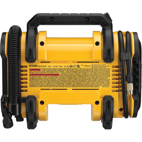 20V MAX Corded/Cordless Air Inflator (Tool Only), Electric Haskins Industrial Inc.