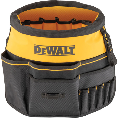 Organisateur pour seau &agrave; outils, 19-3/4" lo x 2" la x 19-5/8" h, Noir/Jaune Haskins Industrial Inc.