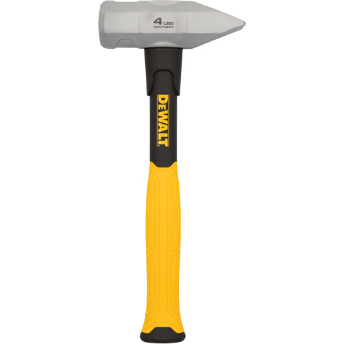 Fiberglass Blacksmith Hammer, 4 lbs Head Weight Haskins Industrial Inc.