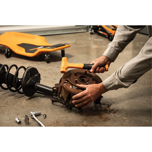 Dead Blow Hammer, 48 oz., Smooth Grip, 14-1/2" L Haskins Industrial Inc.