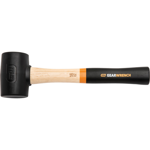 Maillet en caoutchouc, 16 oz, Prise en Bois, 13" lo Haskins Industrial Inc.