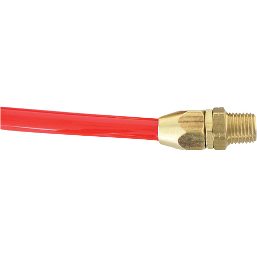 Adaptateur de raccord pivotant (M) NPT, 1/4" dia., Laiton Haskins Industrial Inc.