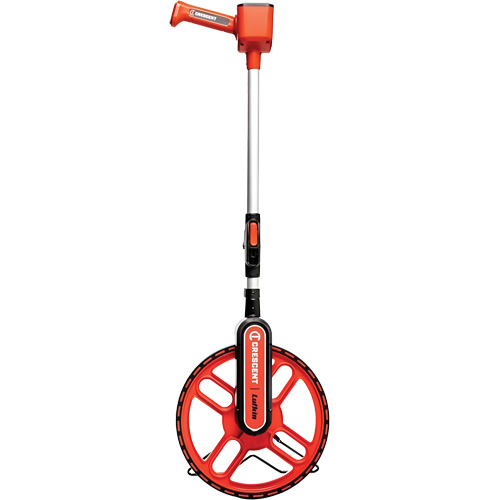 Metric Measuring Wheel, 12"/30.4 cm, 9999' Range, Decimeter/Meter Haskins Industrial Inc.