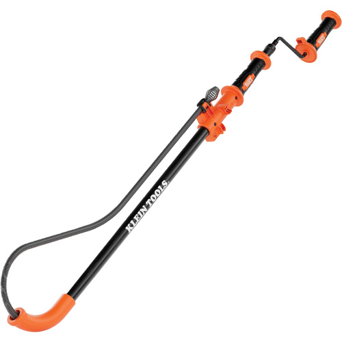 Steel Toilet Auger, Manual, 3' Cable Length, 1/2" Cable Diameter Haskins Industrial Inc.