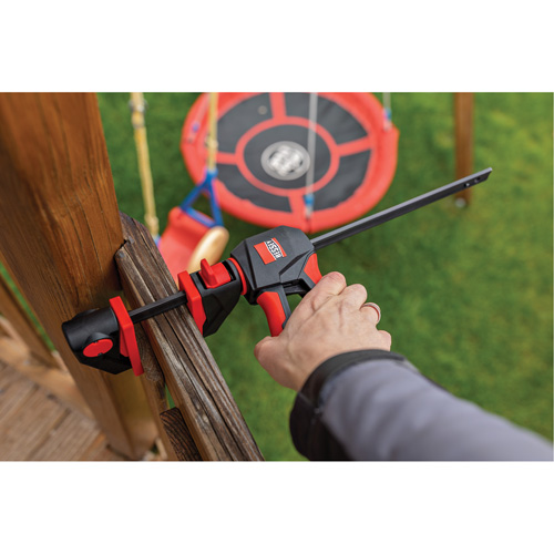 One-Hand Bar Trigger Clamps with 360° Rotating Handle Set, 12" (304.8 mm) Haskins Industrial Inc.
