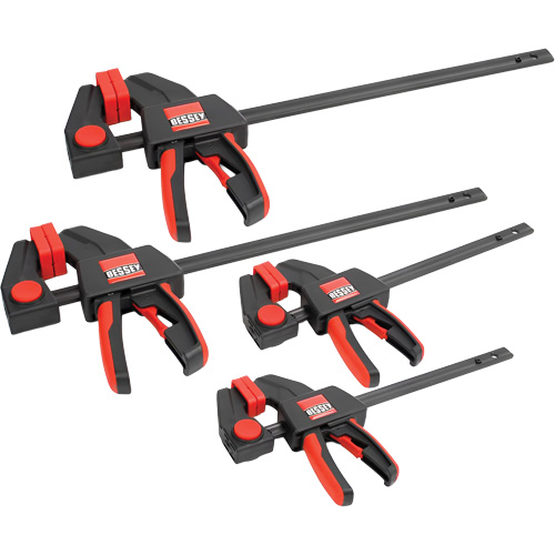 4-Piece Medium & Large Trigger Clamps Set, 12" (304.8 mm)/6" (152.4 mm) Haskins Industrial Inc.