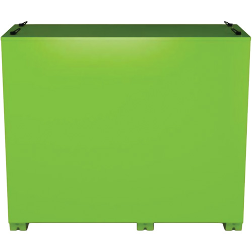 Armoire ventil&eacute;e pour le rangement d'&eacute;PI sur place, Acier, Vert lime haute visibilit&eacute; Haskins Industrial Inc.