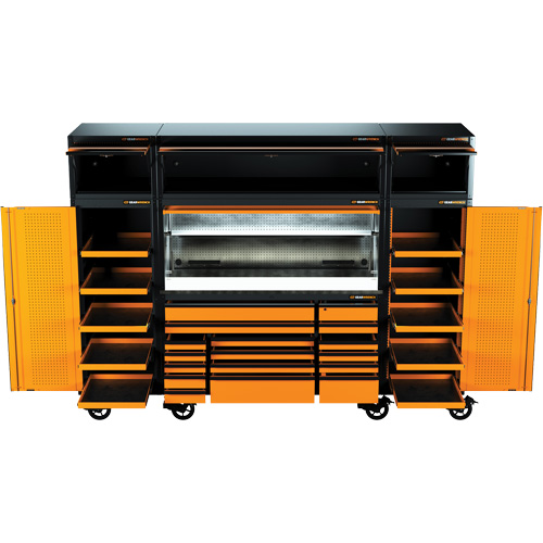 MEGAMOD Mechanics Tool Set in Premium Modular Foam Trays with Tool Storage & Shop Equipment, 1858 Pieces Haskins Industrial Inc.