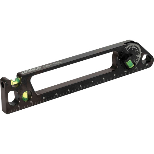 Level, 1' L, Aluminum, 3, Magnetic Haskins Industrial Inc.