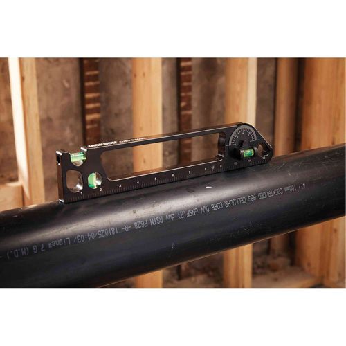 Level, 1' L, Aluminum, 3, Magnetic Haskins Industrial Inc.